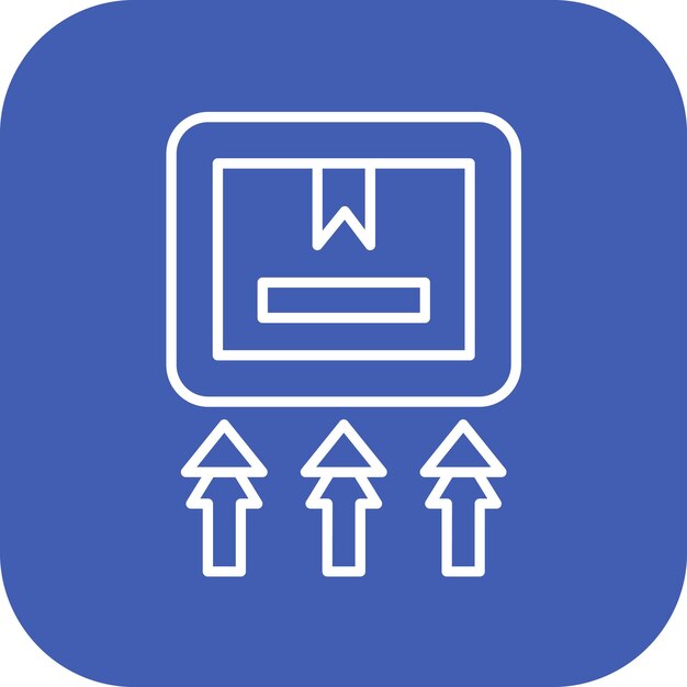 Imagen vectorial del ícono de actualización del producto Se puede utilizar para Economy