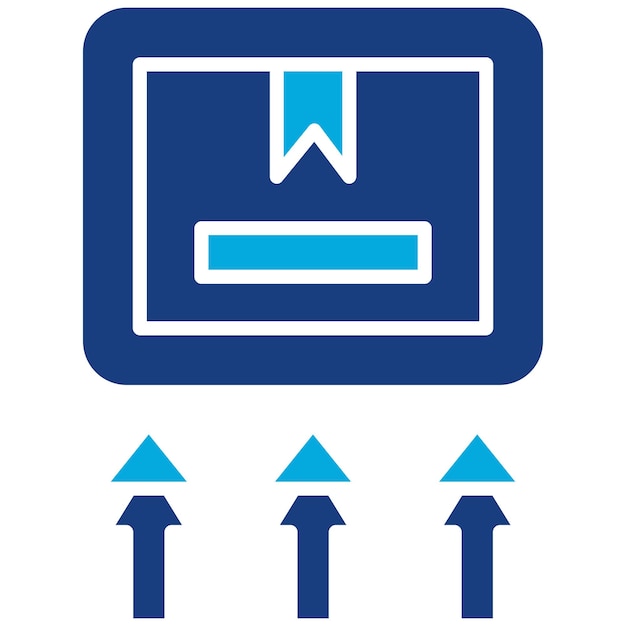 Imagen vectorial del ícono de actualización del producto Se puede utilizar para Economy