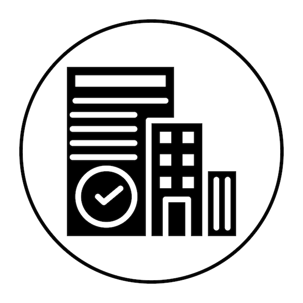 Imagen vectorial del icono del acuerdo de franquicia Se puede utilizar para crédito y préstamo