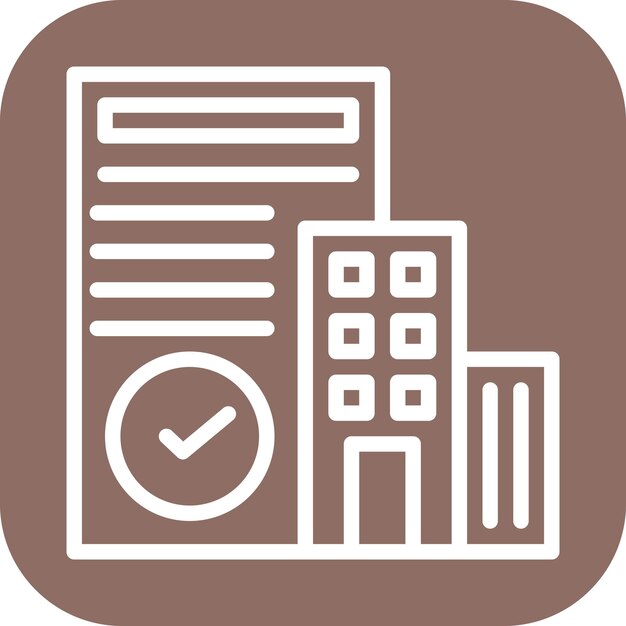 Imagen vectorial del icono del acuerdo de franquicia Se puede utilizar para crédito y préstamo