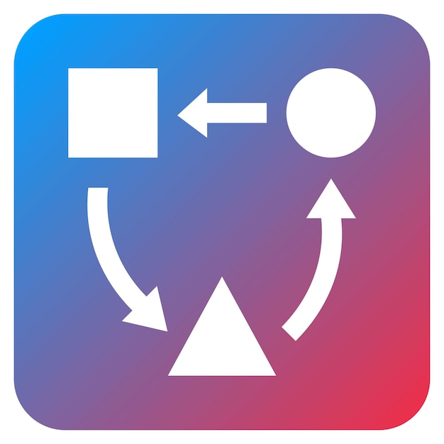 Imagen vectorial del icono de adaptabilidad Se puede utilizar para el TDAH