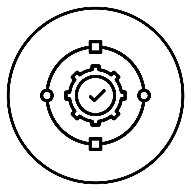 La imagen vectorial del icono de adaptación se puede utilizar para la Disrupción Digital