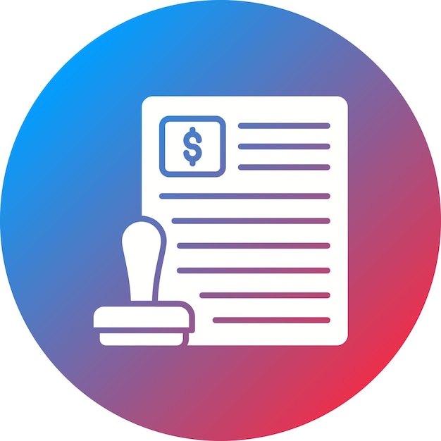 Imagen vectorial del icono de administración de nómina Se puede utilizar para Recursos Humanos