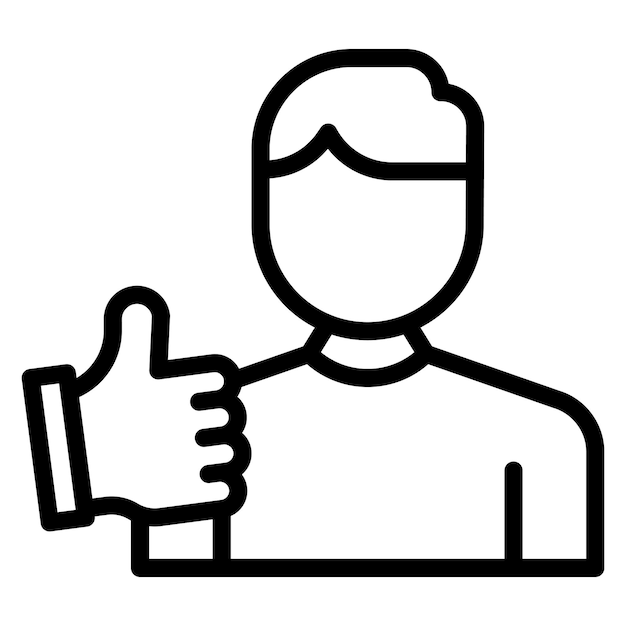 Imagen vectorial de icono de admiración Se puede usar para emociones humanas