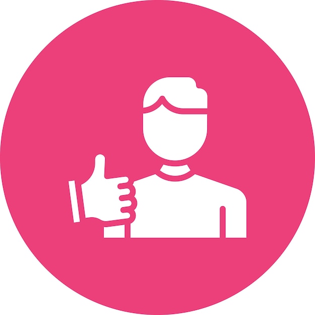 Imagen vectorial de icono de admiración Se puede usar para emociones humanas