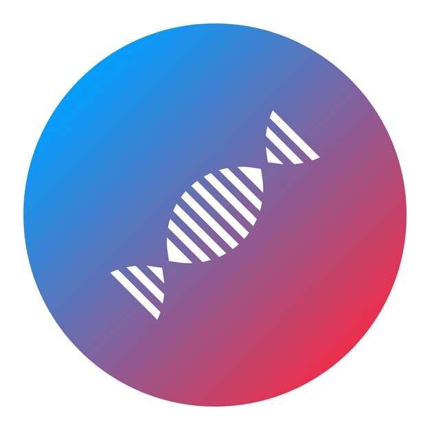 Imagen vectorial de icono de ADN Se puede utilizar para la enfermería