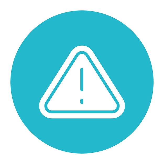 Imagen vectorial del icono de advertencia Se puede utilizar para la batería y la energía