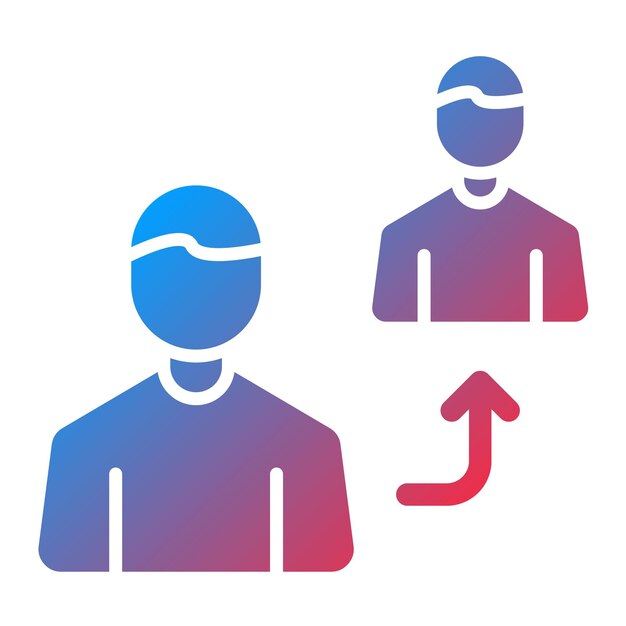 Imagen vectorial del icono del afiliado del comerciante Se puede utilizar para el nómada digital