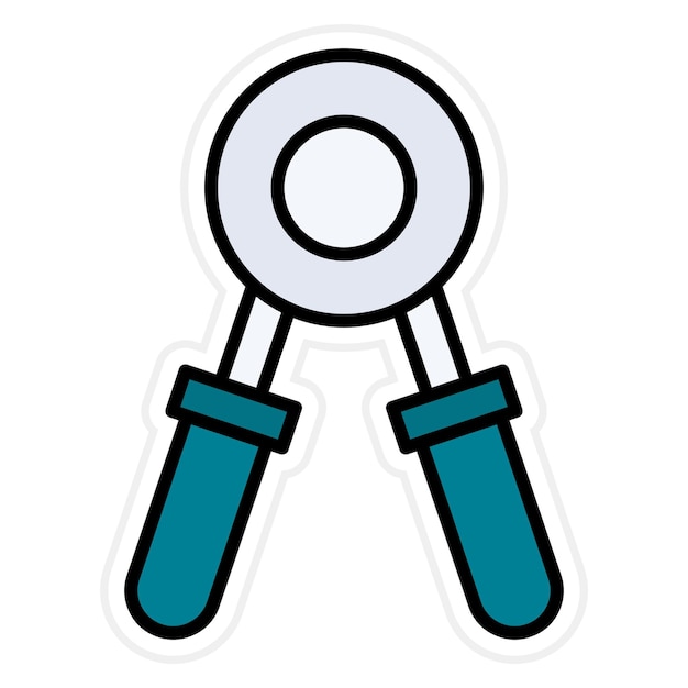 Imagen vectorial del icono de agarre Se puede usar para Pilates