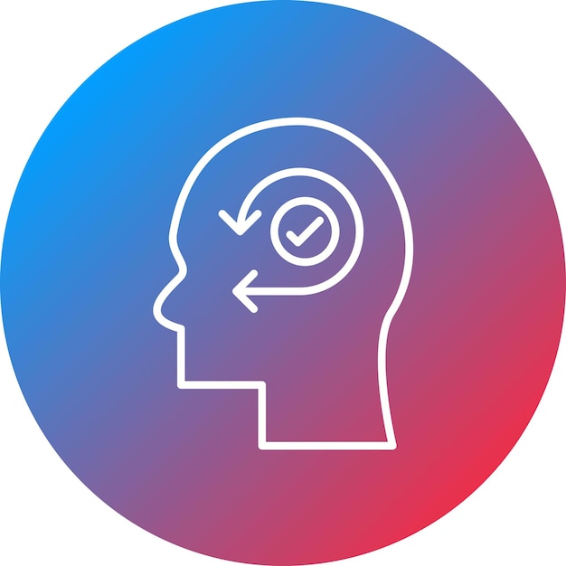 Imagen vectorial del icono de agilidad Se puede utilizar para la salud mental