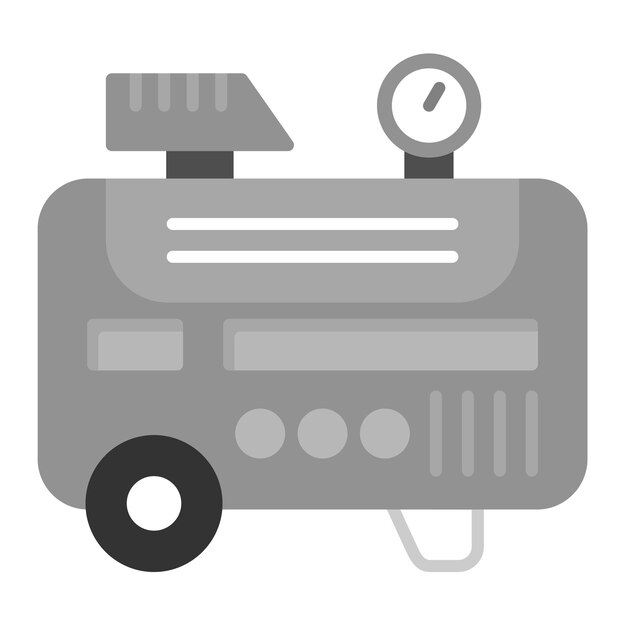 Imagen vectorial del icono de aire comprimido como servicio Puede utilizarse para Economía