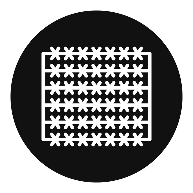 La imagen vectorial del icono del alambre se puede utilizar para disparar