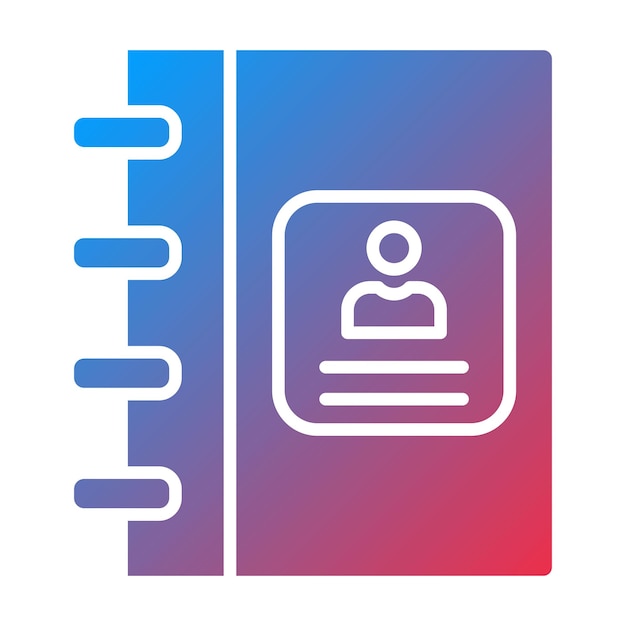 Imagen vectorial del icono del álbum de fotos Se puede usar para Family Life