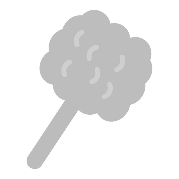 Imagen vectorial del icono de algodón dulce Se puede usar para el parque acuático
