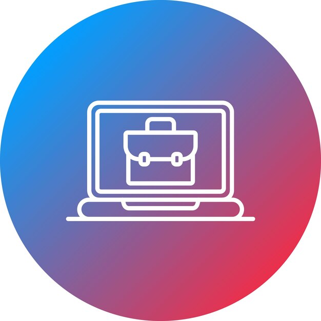 Imagen vectorial del icono del algoritmo Se puede utilizar para el análisis de datos