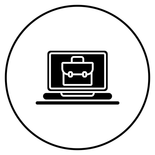 Imagen vectorial del icono del algoritmo Se puede utilizar para el análisis de datos