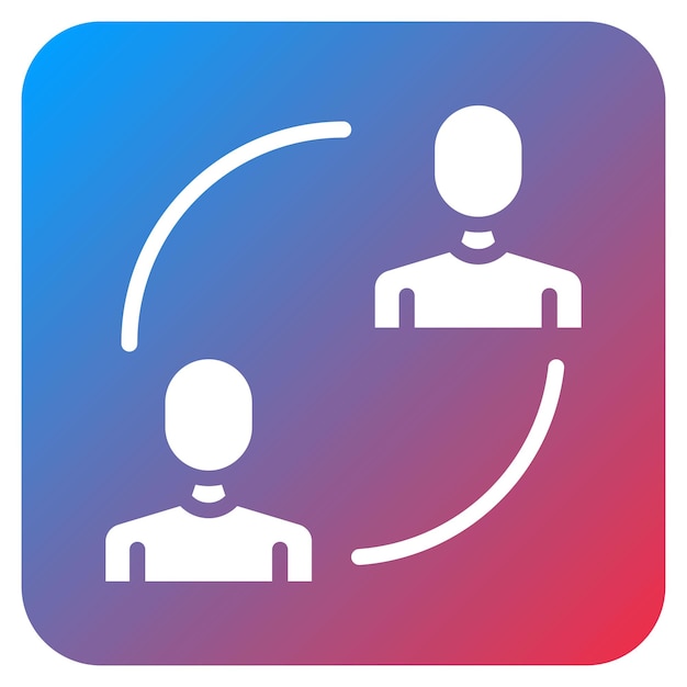 Imagen vectorial del icono de los aliados Se puede usar para la relación social