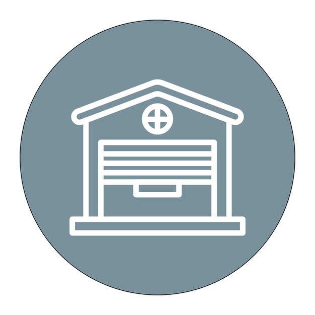 Imagen vectorial de icono de almacenamiento Puede utilizarse para crowdfunding