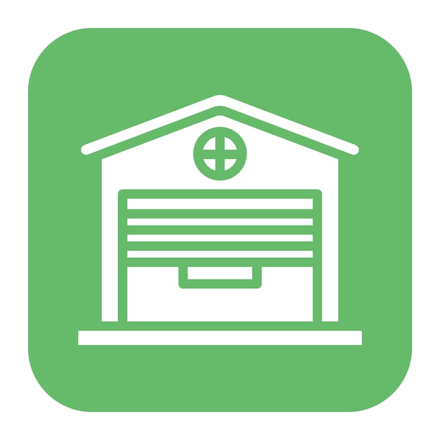 Imagen vectorial de icono de almacenamiento Puede utilizarse para crowdfunding