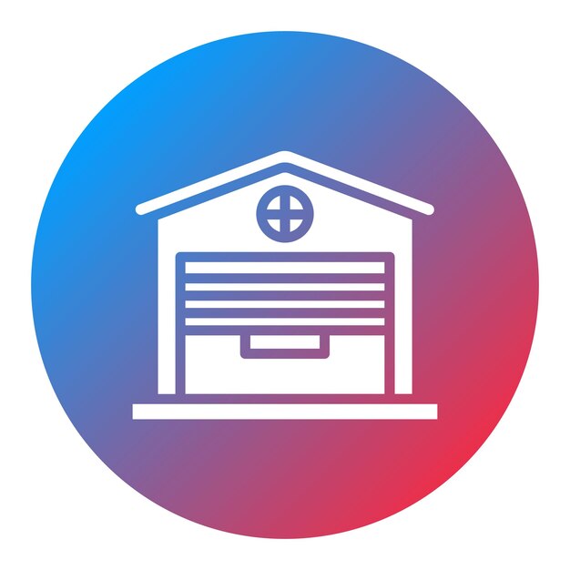 Imagen vectorial de icono de almacenamiento Puede utilizarse para crowdfunding
