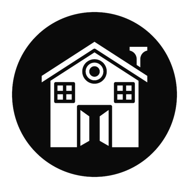 Imagen vectorial del icono del alojamiento Se puede usar para la peregrinación del Hajj