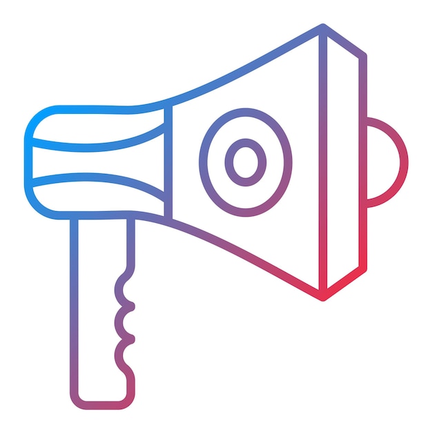 Imagen vectorial del icono del altavoz Se puede utilizar para Comunicación y Medios