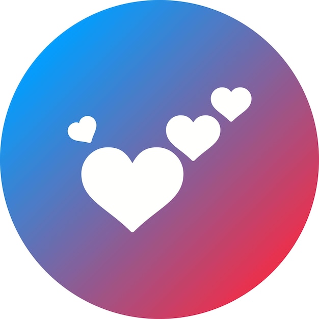 La imagen vectorial del icono del amor se puede usar para Comfort