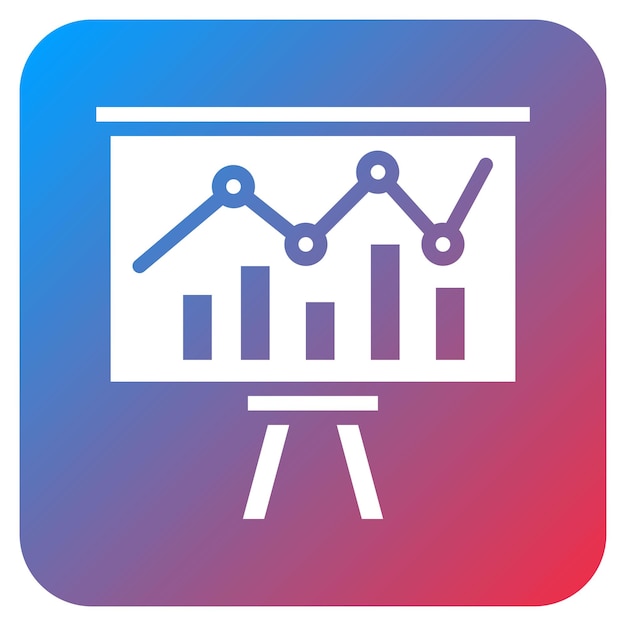 Imagen vectorial de icono de análisis competitivo Puede utilizarse para la investigación de mercado
