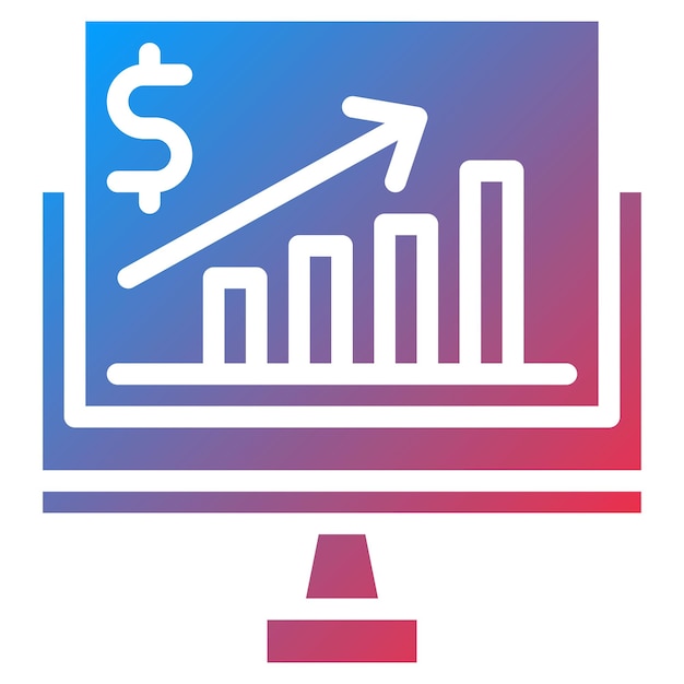 Imagen vectorial de icono de análisis Se puede utilizar para la incorporación empresarial