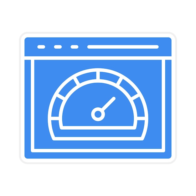 Imagen vectorial de icono de ancho de banda Se puede usar para Ciencias de la Computación