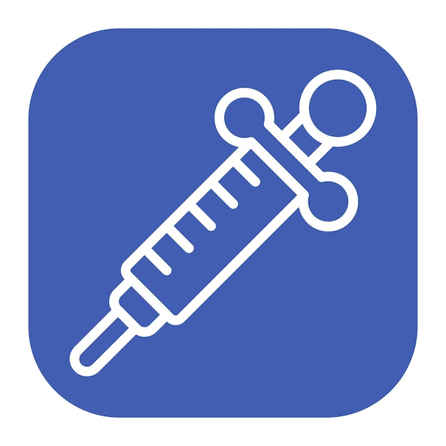 Imagen vectorial de icono de anestesia Se puede utilizar para cirugía plástica y estética