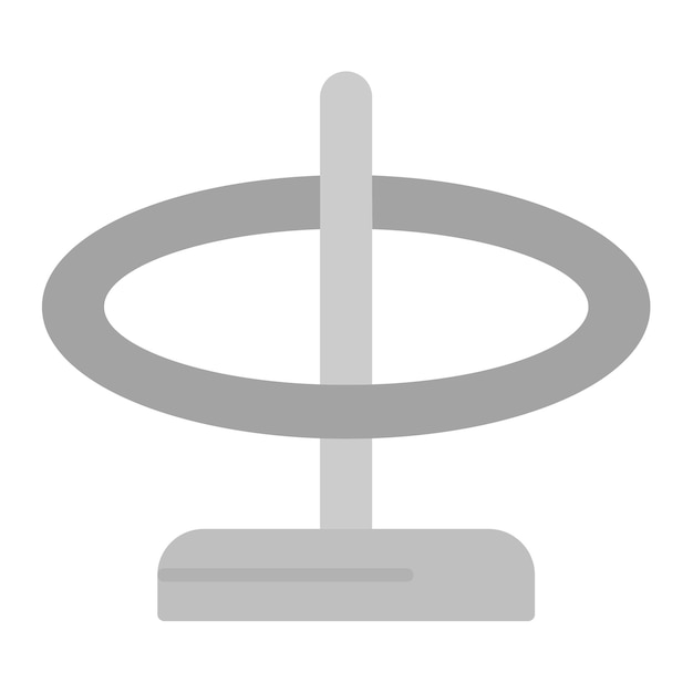 Imagen vectorial de icono de anillo de lanzamiento Se puede usar para Circo
