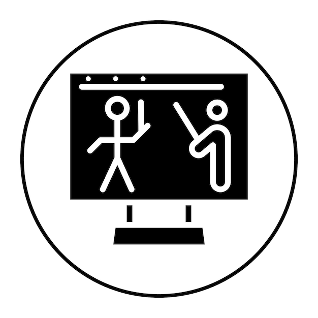 Imagen vectorial de icono de animación digital Se puede utilizar para nuevos medios