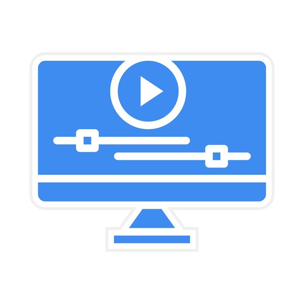 Imagen vectorial de icono de animación Se puede utilizar para Art and Craft Supplies