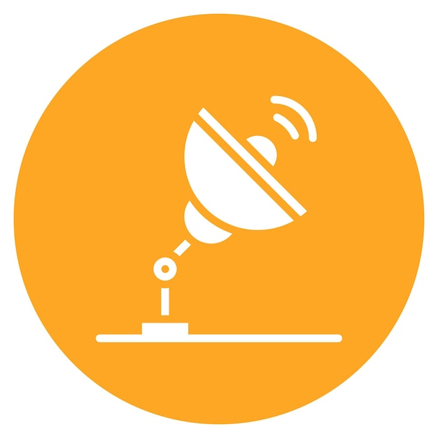 Imagen vectorial del icono de las antenas Se puede utilizar para el voleibol