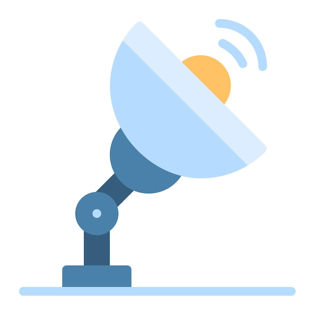 Imagen vectorial del icono de las antenas Se puede utilizar para el voleibol