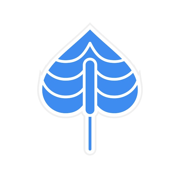 La imagen vectorial del icono de Anthurium se puede utilizar para las flores