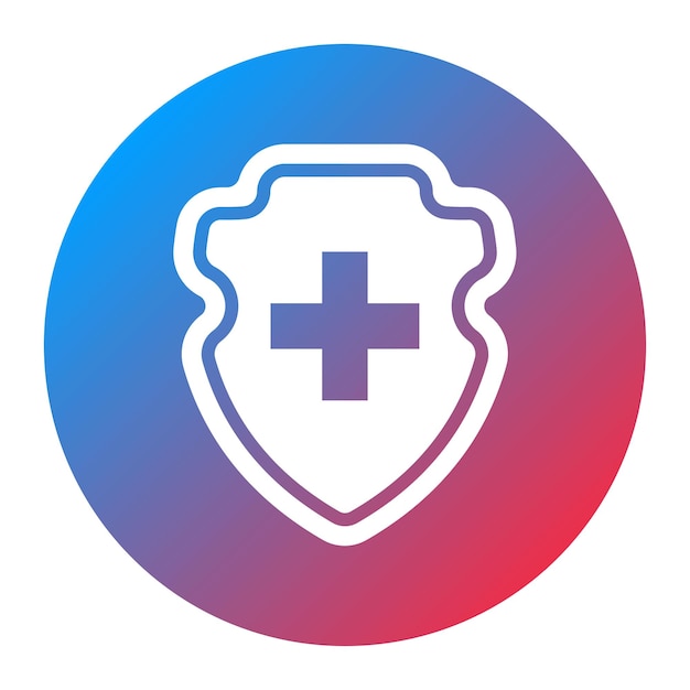 Imagen vectorial del icono del antivirus Se puede utilizar para la seguridad de la información