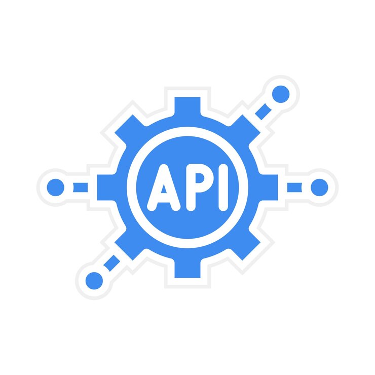 Vector imagen vectorial de icono de api se puede utilizar para la ciencia de datos