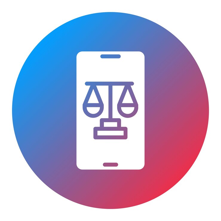 Vector imagen vectorial de icono de apoyo legal se puede utilizar para servicios legales
