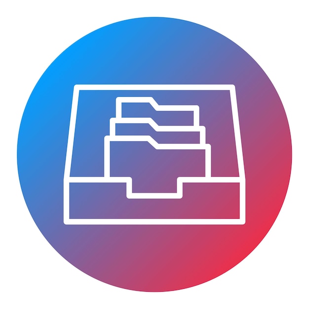 Imagen vectorial de icono de archivo Se puede usar para documentos y archivos