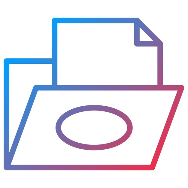 Imagen vectorial de icono de archivo Se puede usar para documentos y archivos