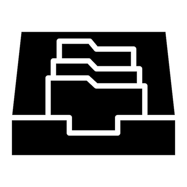 Imagen vectorial de icono de archivo Se puede usar para documentos y archivos