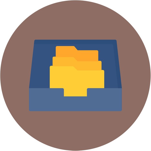 Imagen vectorial de icono de archivo Se puede usar para documentos y archivos