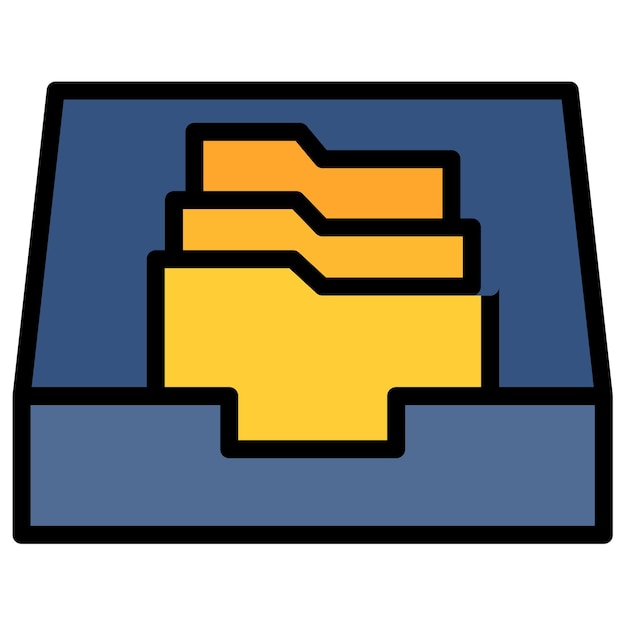 Imagen vectorial de icono de archivo Se puede usar para documentos y archivos