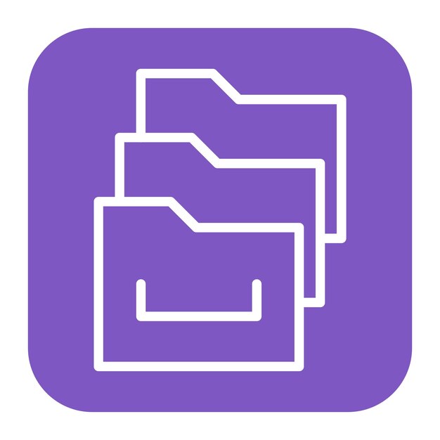 Imagen vectorial de icono de archivo Puede utilizarse para la literatura