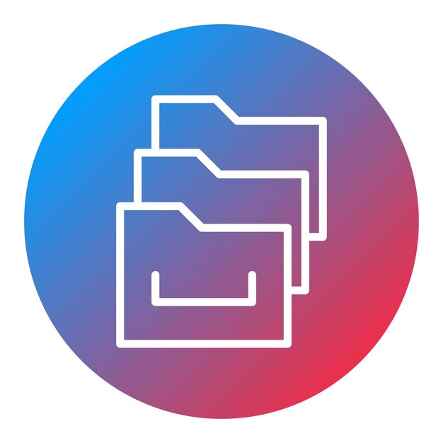 Imagen vectorial de icono de archivo Puede utilizarse para la literatura