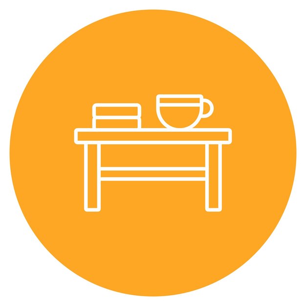 Imagen vectorial de icono de área de ruptura Puede utilizarse para Office