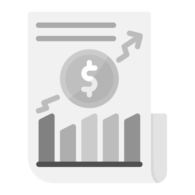 Imagen vectorial de icono de arranque Se puede usar para crédito y préstamo