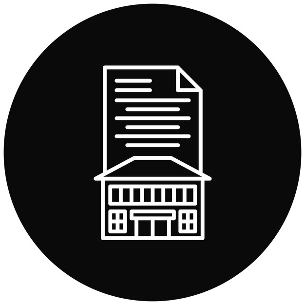 Imagen vectorial de icono de arrendamiento Se puede utilizar para Fintech